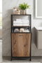 Hanah Home Peka9092 Estantería para Baño Natural y Negro